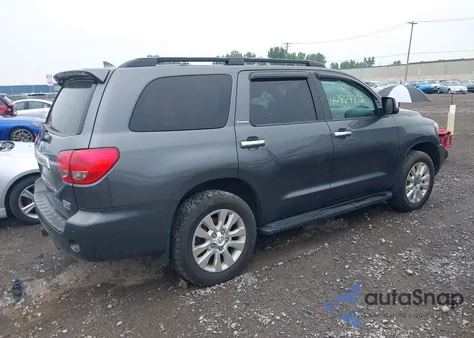 2016 Toyota Sequoia Platinum 5.7L V8 из США, поврежденный, VIN 5TDDY5G18GS143923